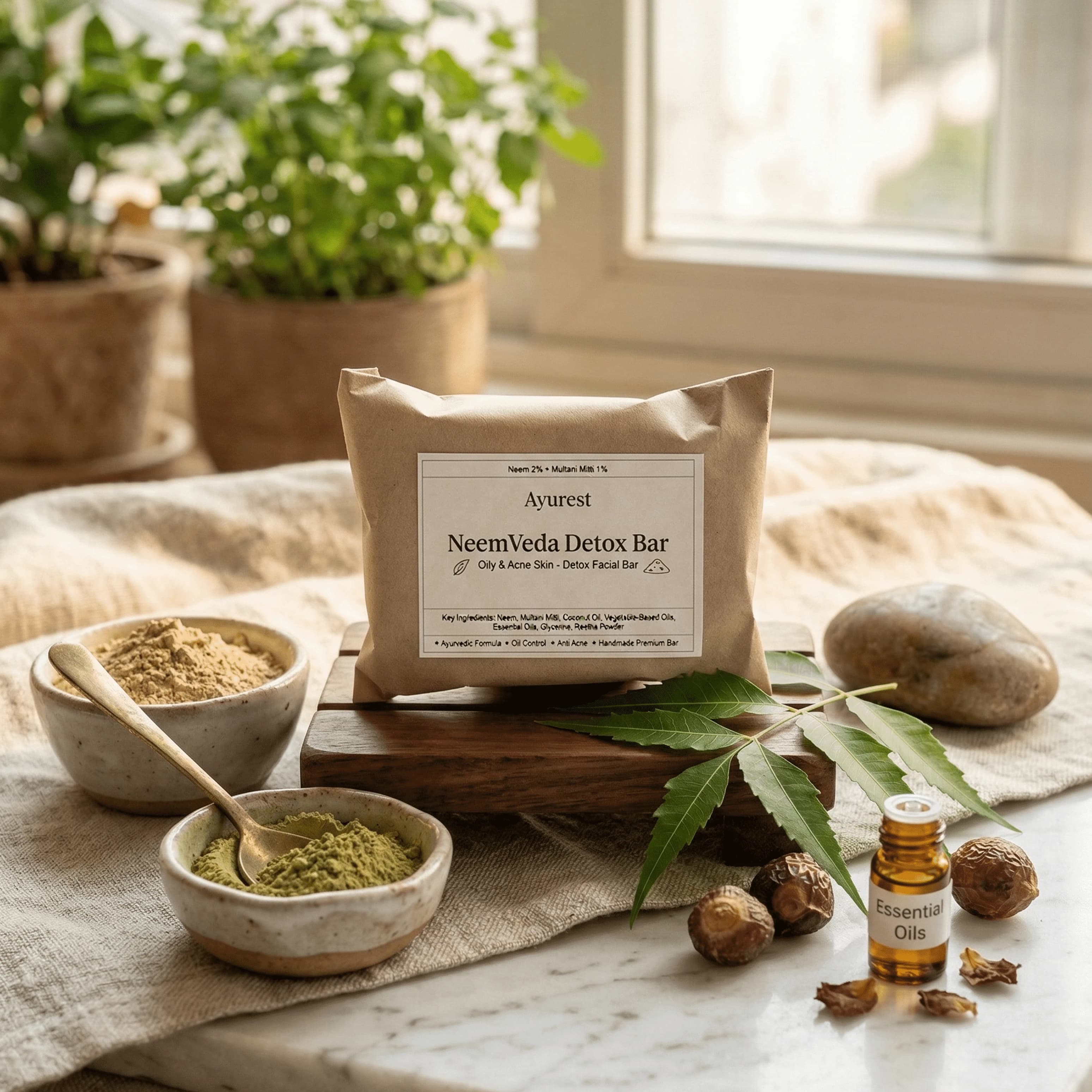 Ayurest NeemVeda Detox Bar